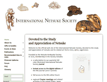Tablet Screenshot of netsuke.org
